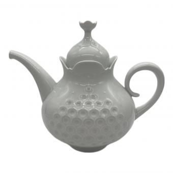 Meissen (マイセン) ティーポット ホワイトレリーフ