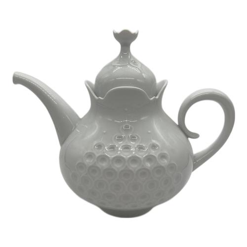 Meissen (マイセン) ティーポット ホワイトレリーフ