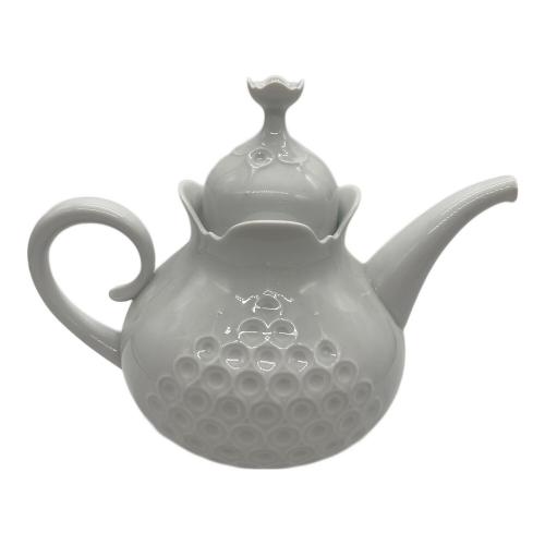 Meissen (マイセン) ティーポット ホワイトレリーフ