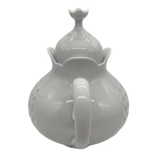 Meissen (マイセン) ティーポット ホワイトレリーフ