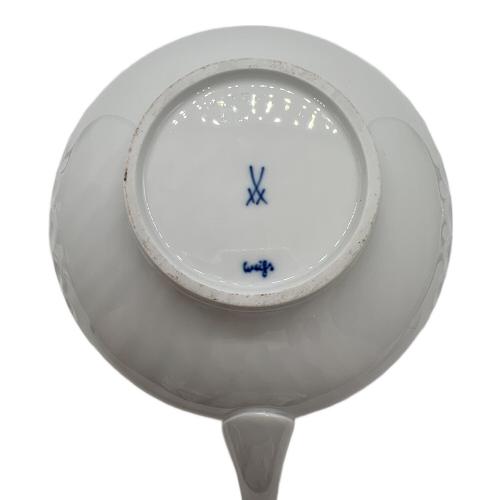 Meissen (マイセン) ティーポット ホワイトレリーフ