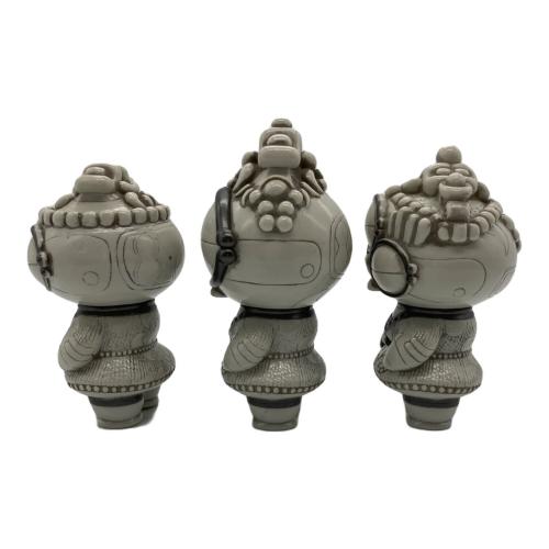 SCIENCE PATROL ソフビ土偶3体セット