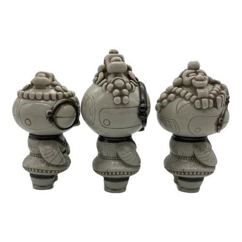 SCIENCE PATROL ソフビ土偶3体セット