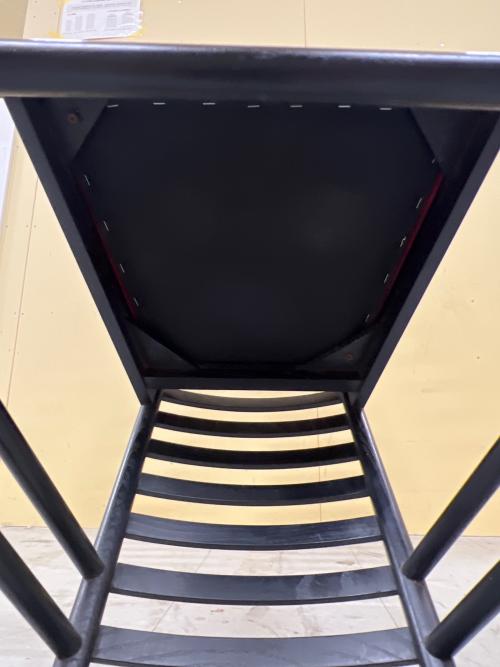 ヒルハウス ハイバックチェアー ブラック×レッド チャールズ・レニー・マッキントッシュ