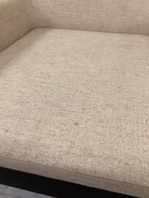 コントラストローチェア ベージュ×ブラック