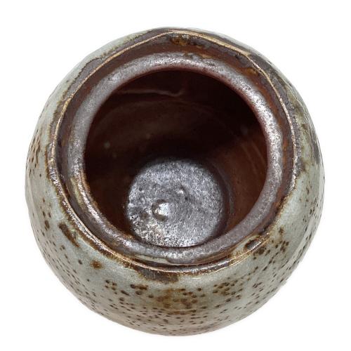 美濃焼 (ミノヤキ) 鼠志野 水指 陶器 加藤健