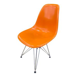イームズシェルチェア オレンジ 1人掛け