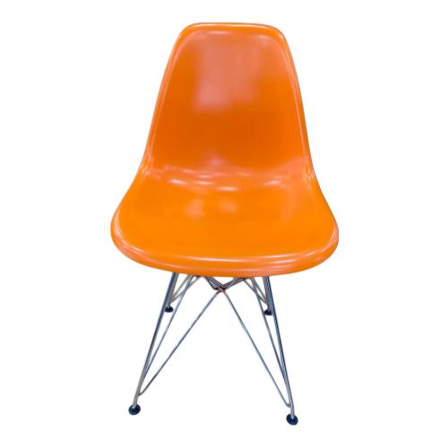 イームズシェルチェア オレンジ 1人掛け