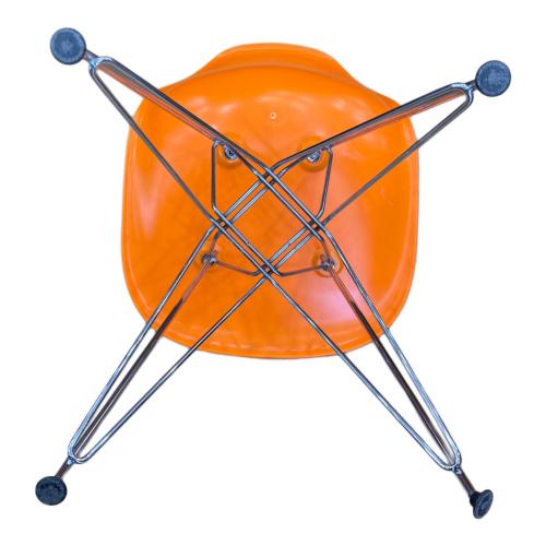 イームズ　アームシェルチェア　オレンジ ウィルリミテッド イームズ アームシェルチェア ファブリック仕様