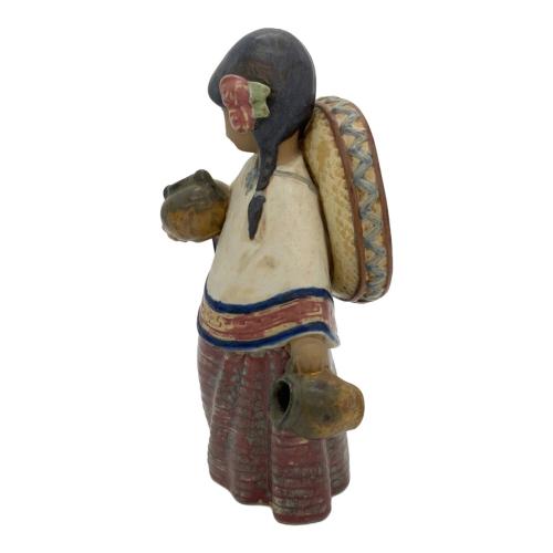 LLADRO (リヤドロ) PETITA with Sombrero 人形 2点セット｜トレファク