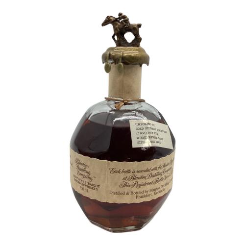 ブラントン バーボン 750ml 布袋付 シングルバレル 未開封