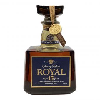 サントリー ジャパニーズウィスキー 700ml 箱付 ローヤル 15年 未開封