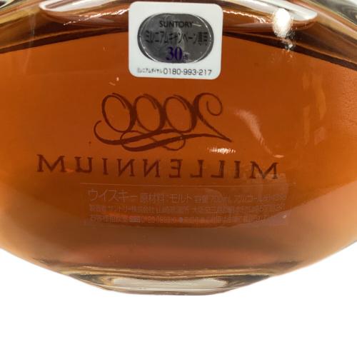 サントリー ジャパニーズウィスキー 700ml ミレニアム2000 記念ボトル 未開封