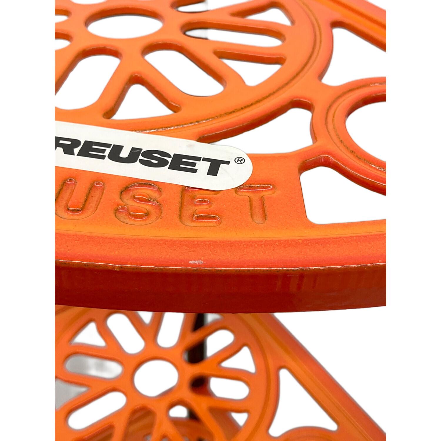 LE CREUSET (ルクルーゼ) ポットスタンド オレンジ｜トレファクONLINE