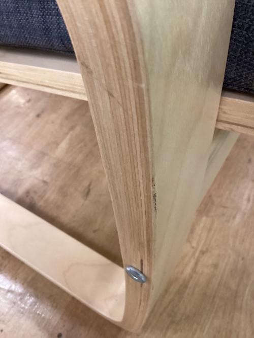 IKEA (イケア) アームチェアー グレー 1人掛け ポエング