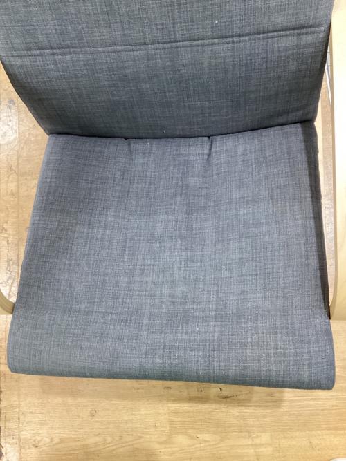 IKEA (イケア) アームチェアー グレー 1人掛け ポエング