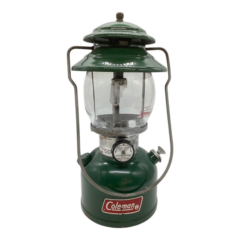 Coleman ガソリンランタン　202、200A セット Coleman (コールマン) ガソリンランタン 200A ワンマントル USA