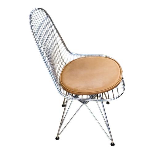 ワイヤーチェア クッション付