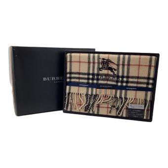 BURBERRY (バーバリー) ウール膝掛け ウール100%