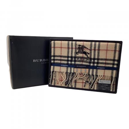BURBERRY (バーバリー) ウール膝掛け ウール100%｜トレファクONLINE