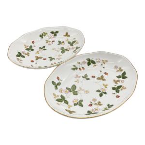 Wedgwood (ウェッジウッド) オーバルディッシュ ワイルドストロベリー