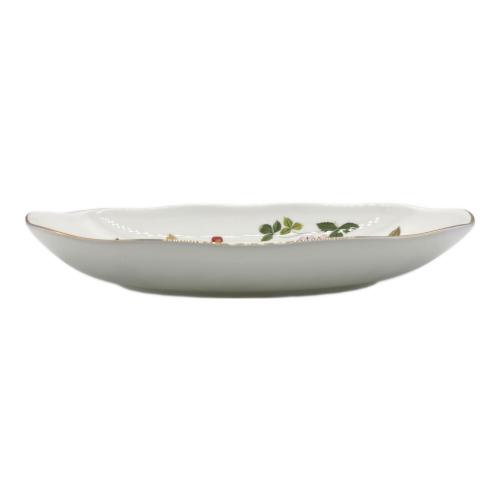 Wedgwood (ウェッジウッド) オーバルディッシュ ワイルドストロベリー