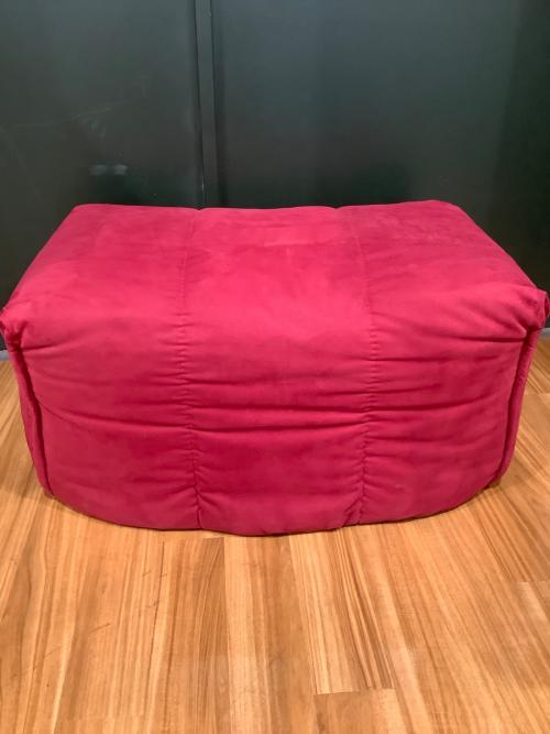 ligne roset (リーンロゼ) 1人掛けソファー オットマン・メンテナスセット付 パープル ブリガンタン