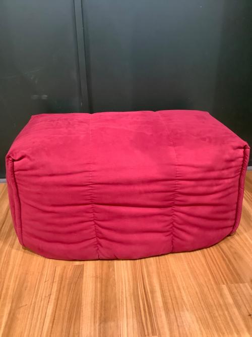 ligne roset (リーンロゼ) 1人掛けソファー オットマン・メンテナスセット付 パープル ブリガンタン