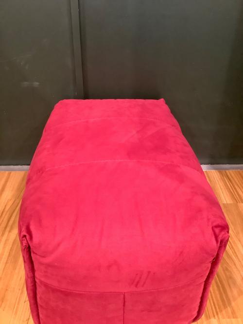 ligne roset (リーンロゼ) 1人掛けソファー オットマン・メンテナスセット付 パープル ブリガンタン