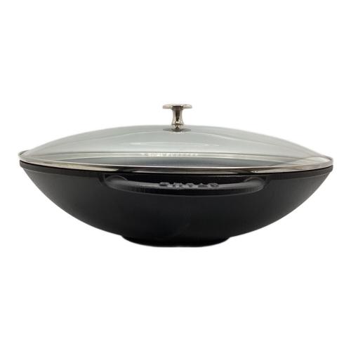 Staub (ストウブ) 両手鍋 28cm ブラック