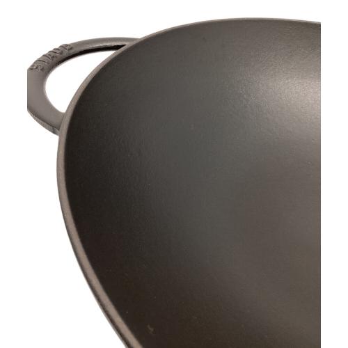 Staub (ストウブ) 両手鍋 28cm ブラック