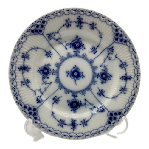 ROYAL COPENHAGEN (ロイヤル・コペンハーゲン) プレート 16cm 595 ブルーフルーテッド・ハーフレース