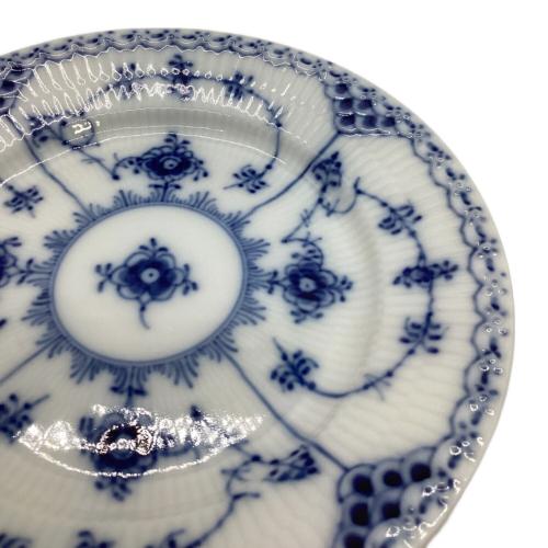 ROYAL COPENHAGEN (ロイヤル・コペンハーゲン) プレート 16cm 595 ブルーフルーテッド・ハーフレース
