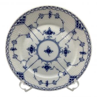 ROYAL COPENHAGEN (ロイヤル・コペンハーゲン) プレート 22cm 622 ブルーフルーテッド・ハーフレース