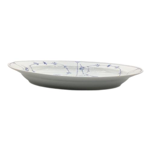 ROYAL COPENHAGEN (ロイヤル・コペンハーゲン) オーバルプレート 375 USED オーバルディッシュ ブルーフルーテッド・ハーフレース