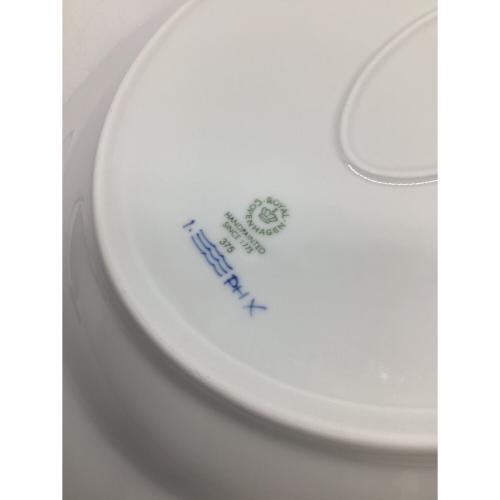 ROYAL COPENHAGEN (ロイヤル・コペンハーゲン) オーバルプレート 375 USED オーバルディッシュ ブルーフルーテッド・ハーフレース