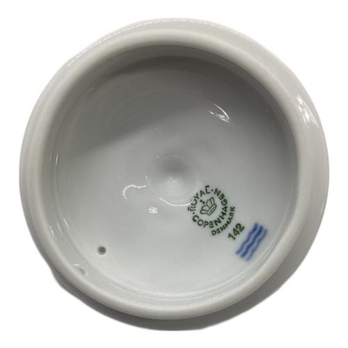 ROYAL COPENHAGEN (ロイヤル・コペンハーゲン) ティーポット 143 USED ホワイトフルーテッド・ハーフレース