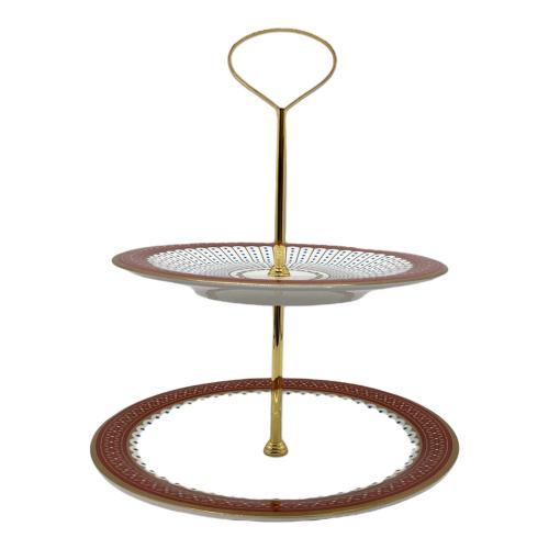 Wedgwood (ウェッジウッド) 2段ケーキスタンド クイーンオブハート