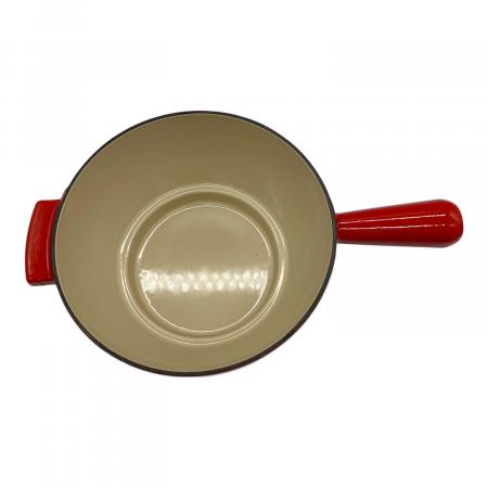 LE CREUSET (ルクルーゼ) フォンデュ鍋 レッド｜トレファクONLINE