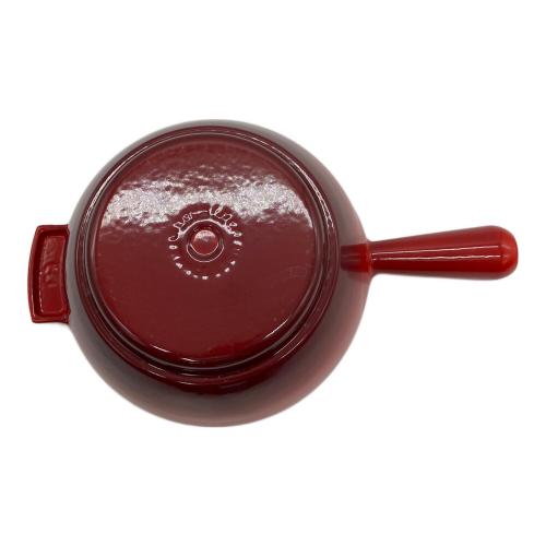 LE CREUSET (ルクルーゼ) フォンデュ鍋 レッド