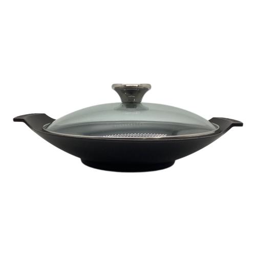 LE CREUSET (ルクルーゼ) ウォッグプレート 23cm ブラック