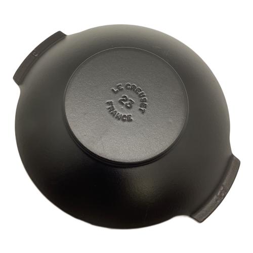 LE CREUSET (ルクルーゼ) ウォッグプレート 23cm ブラック