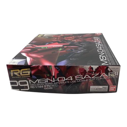 BANDAI (バンダイ) RG1/144ザザビー ガンプラ MSN-04 機動戦士ガンダム逆襲のシャア