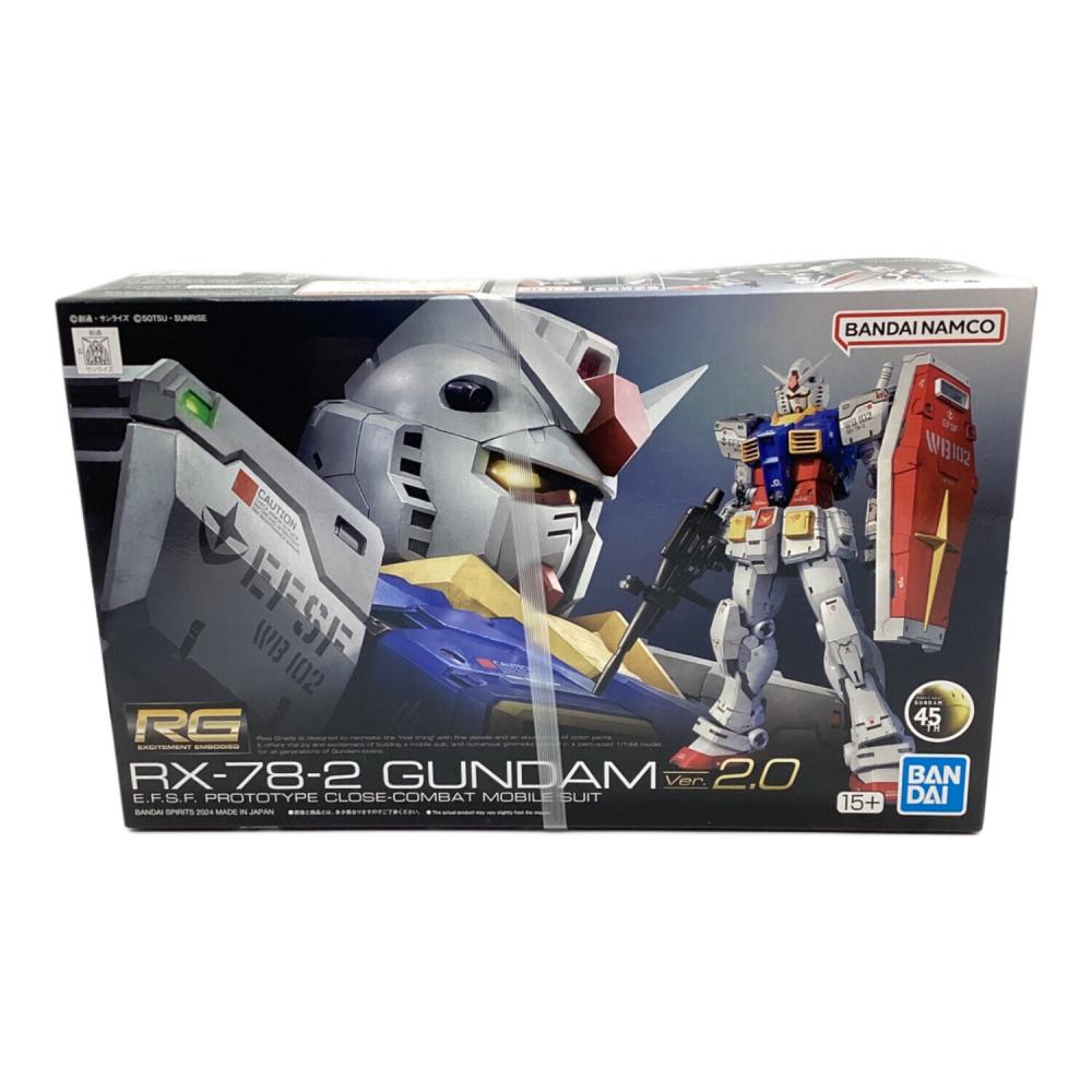 【ネムイ】ガンプラ2点 BANDAI (バンダイ) RG1/144 RX-78-2 ガンダムVer2.0 ガンプラ