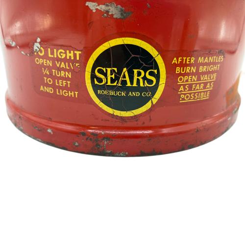 Sears (シアーズ) 前期型(赤タンク) ガソリンランタン 476.74550