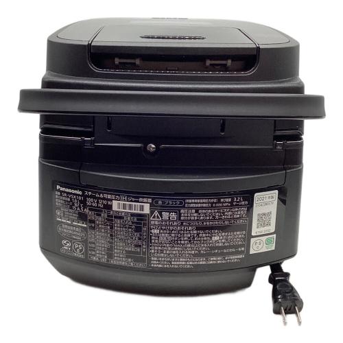 Panasonic (パナソニック) スチーム&可変圧力IHジャー SR-VSX101 2021年製 5.5合(1.0L)