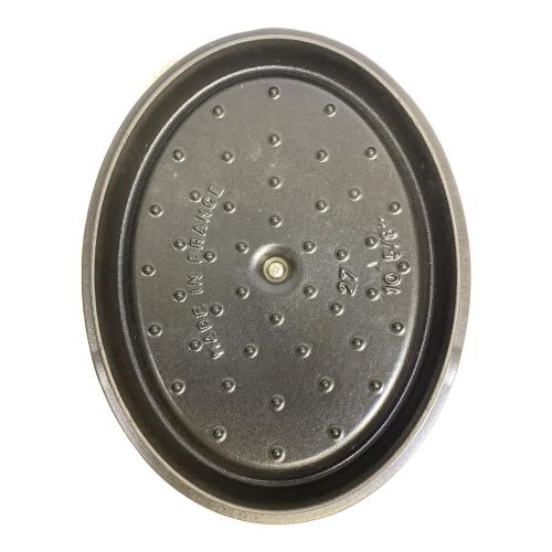 Staub (ストウブ) 鍋 SIZE 27cm マスタード ココット・オーバル