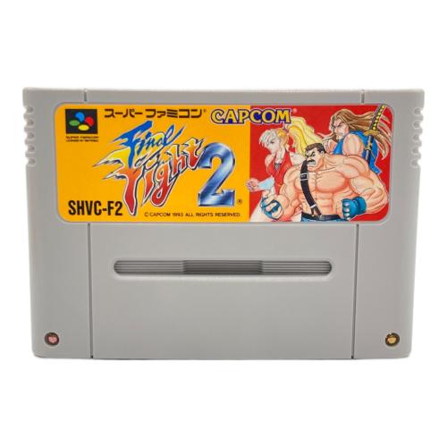 カプコン ファイナルファイト2 スーパーファミコン用ソフト -