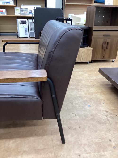 ニトリ 2人掛けソファー ブラウン