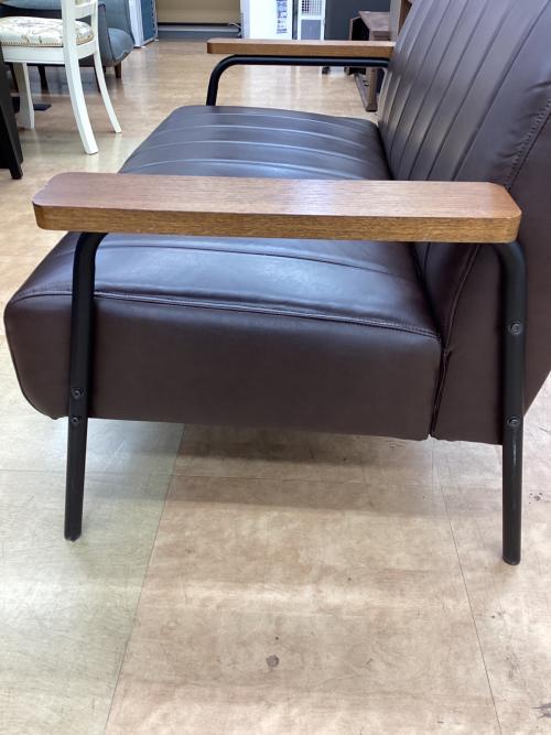 ニトリ 2人掛けソファー ブラウン